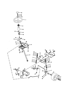 Part Location Diagram of 130465 Weed Eater Tie rod